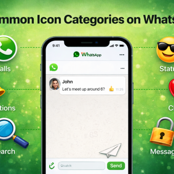 Understand WhatsApp icons and symbols to chat