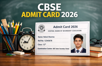 CBSE Admit Card 2026 – 10th, 12th PDF Download Link Active at cbse.gov.in, Soon