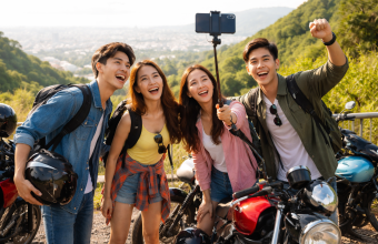 One-day bike trip ideas around your city for students on a tight budget