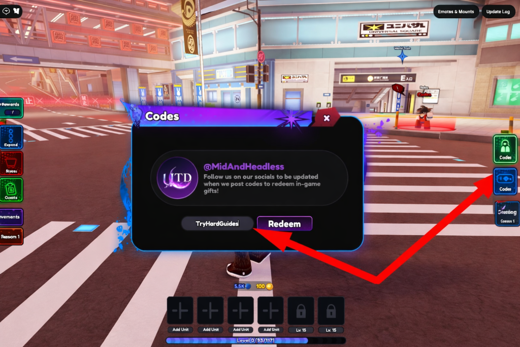 How to Redeem Universal Tower Defense Codes