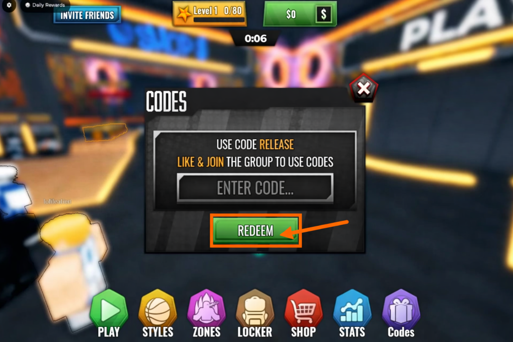 How to Redeem Basketball Zero Codes