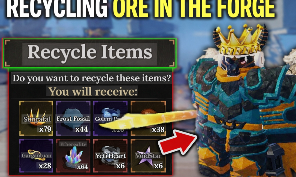 Master Ore Recycling in The Forge: Unlock Hidden Value!