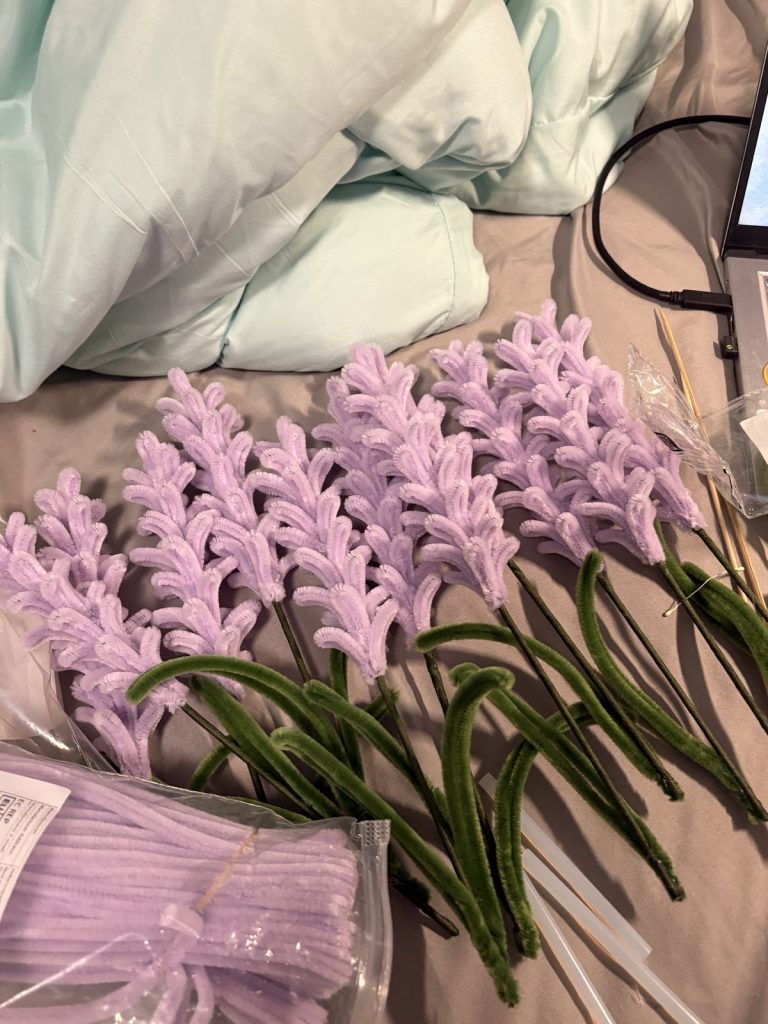 pipe cleaner flowers