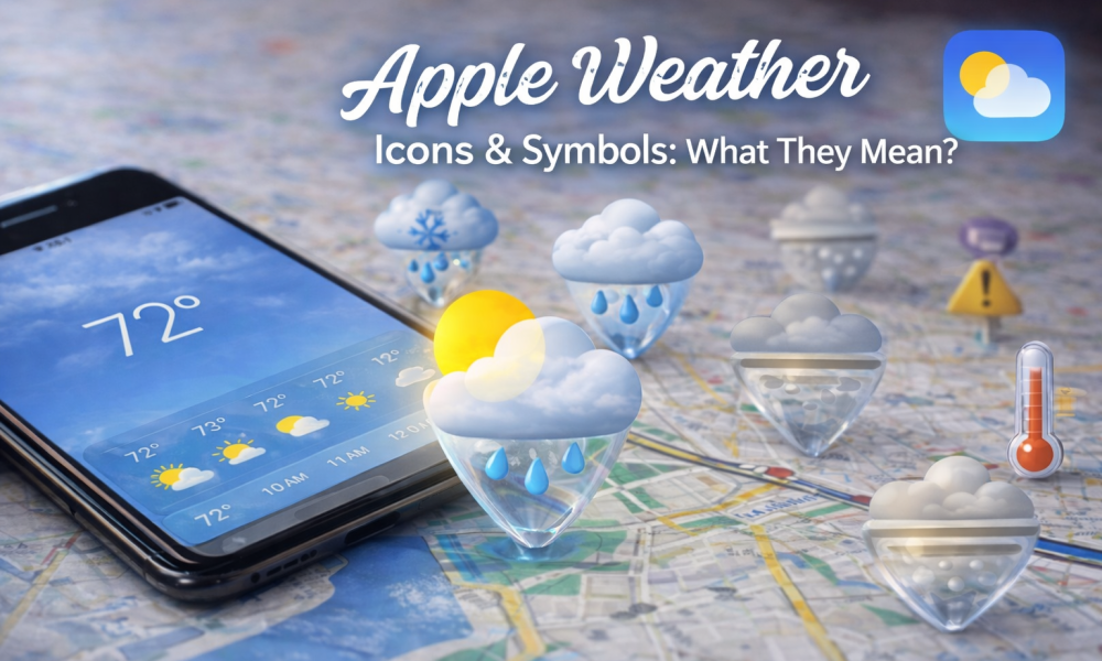 Apple Weather Icons Explained: What Each Symbol Means