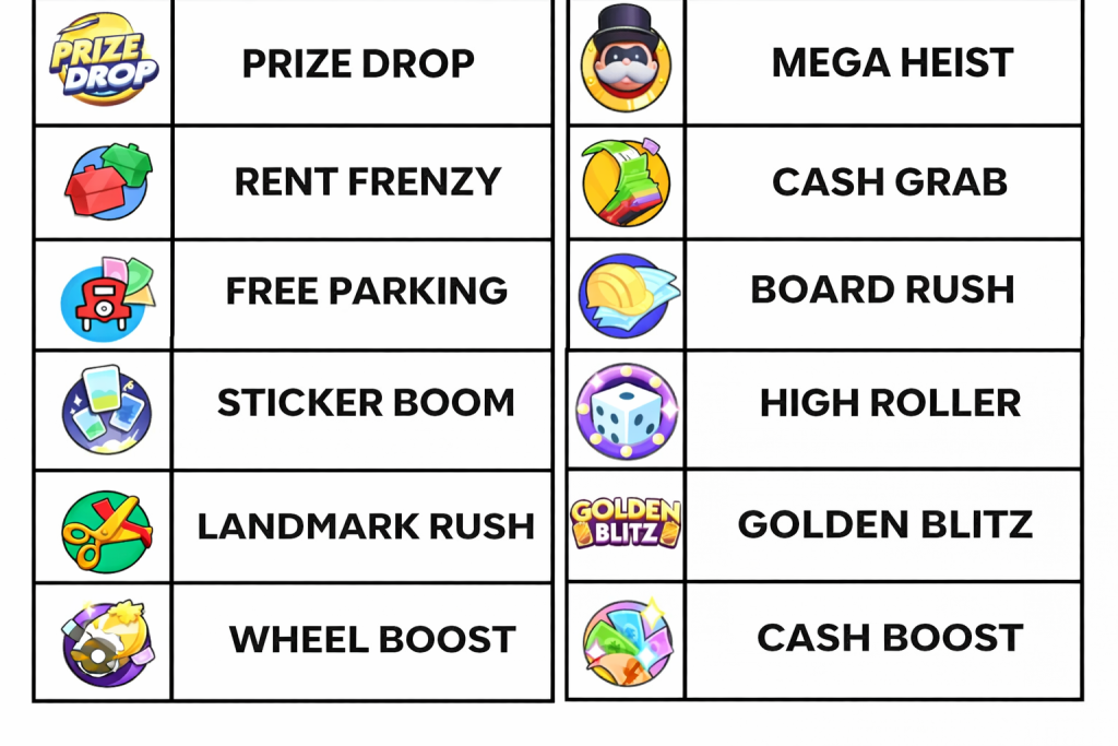 On‑Board Icons and Symbols