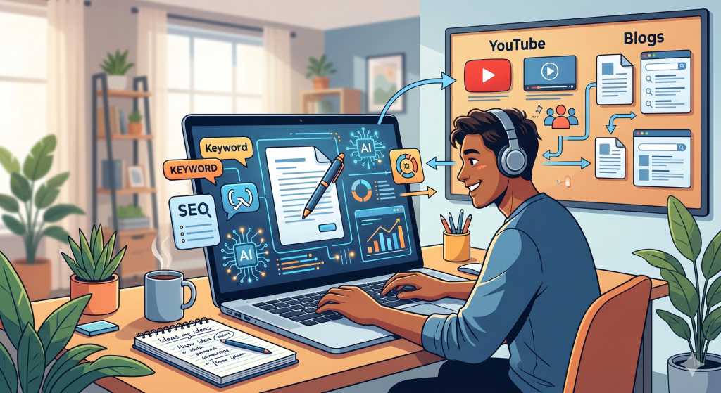 Why AI Is Transforming YouTube and Blog Content Creation